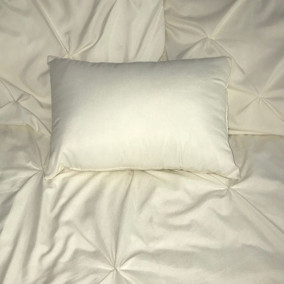 Cream Sequined Accent Pillow - Picture 6 of 7